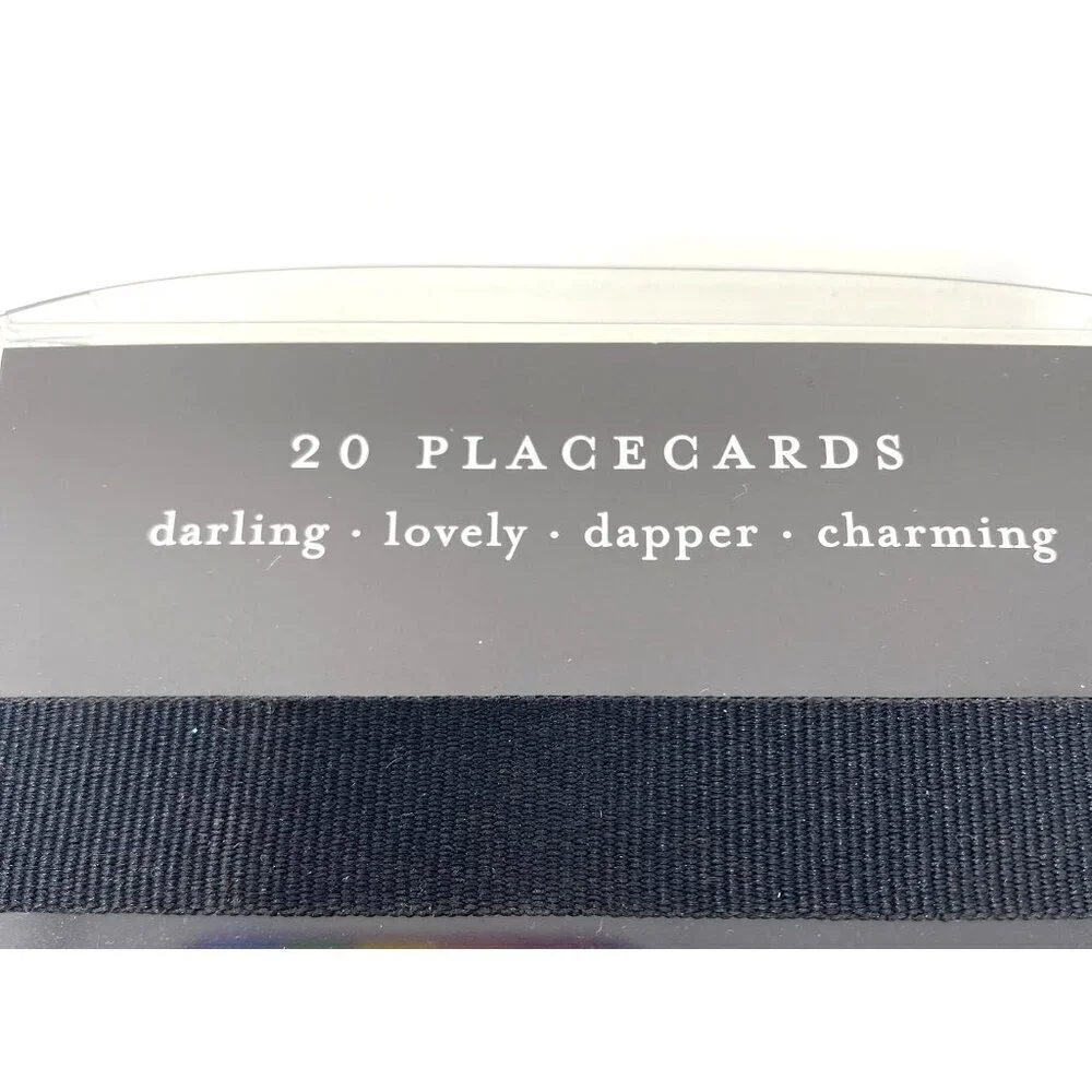 Sugarpaper 20 Place Cards Dinner Parties Formal Table Hostess